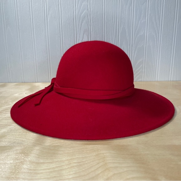 Something Special LA Wool Felt Hat - Red - Picture 3 of 14